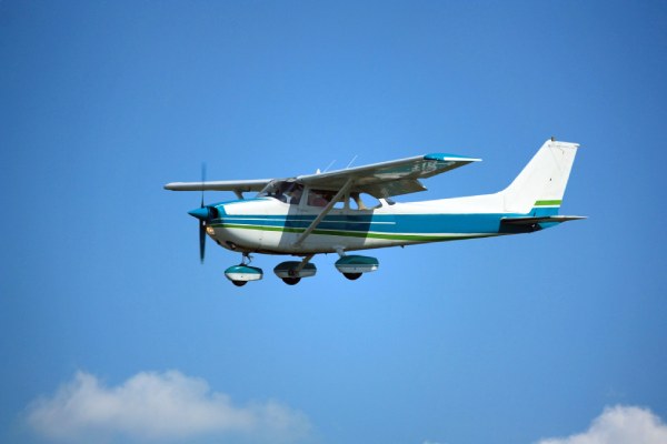 training aircraft flying over gillespie field san diego